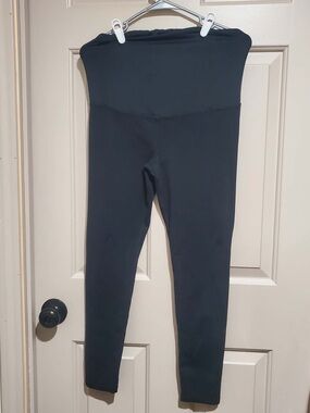 BeMaternity Black High-Waist Maternity Leggings